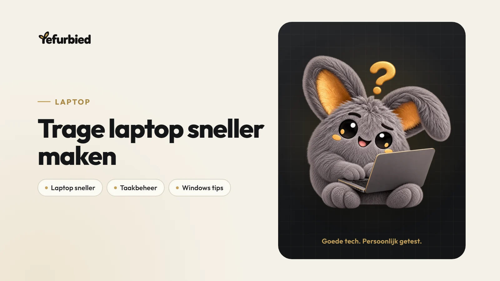 Laptop traag? Zo maak je hem stap voor stap sneller