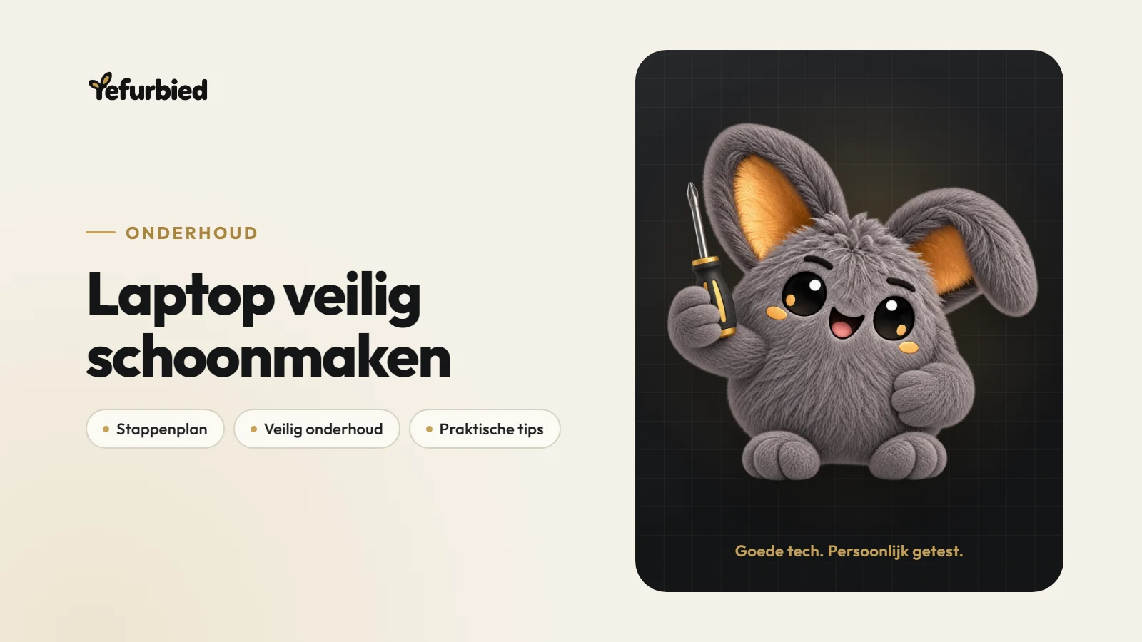 Laptop schoonmaken: veilig stappenplan voor elk onderdeel