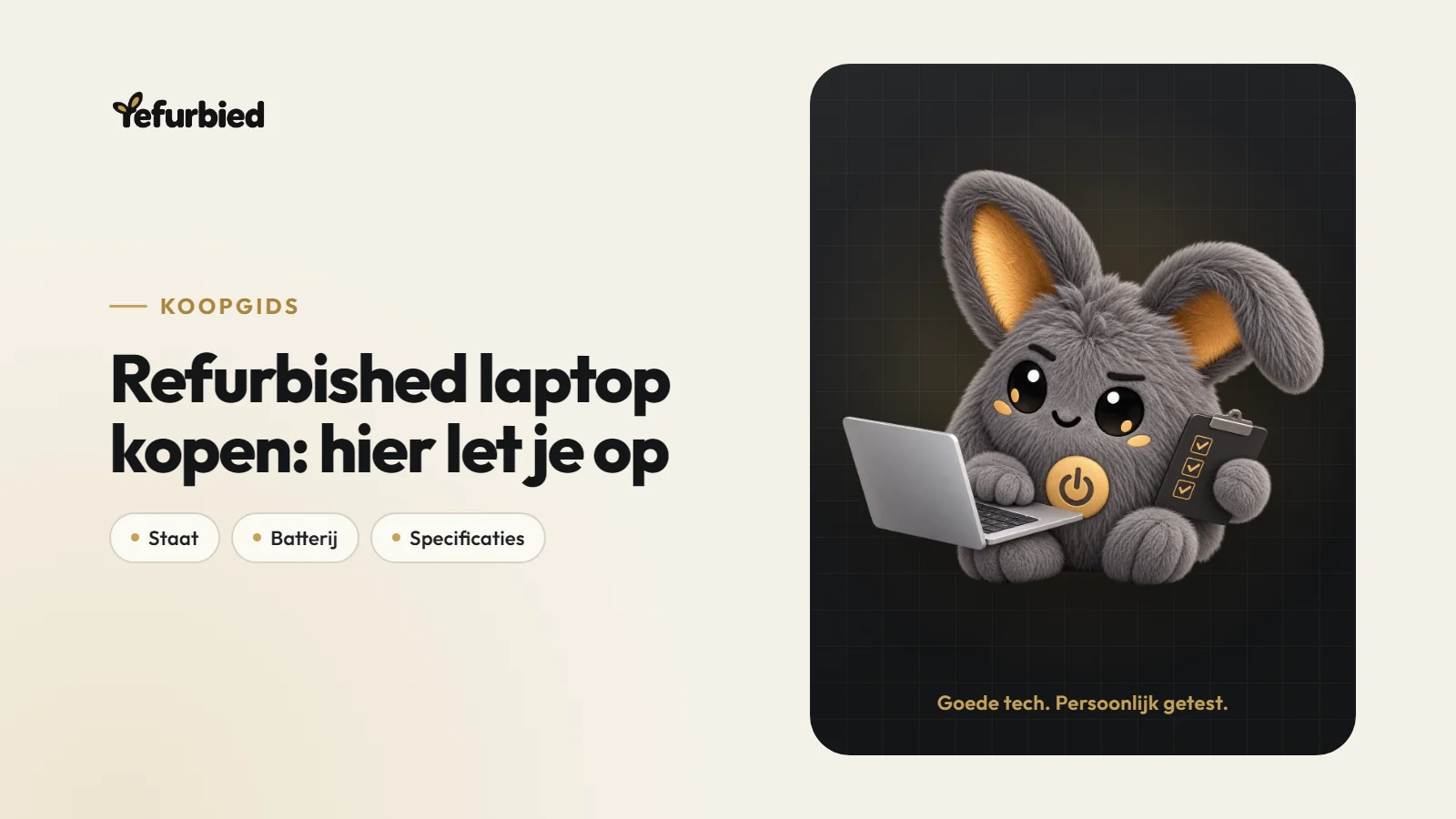 Refurbished laptop kopen: hier let je op
