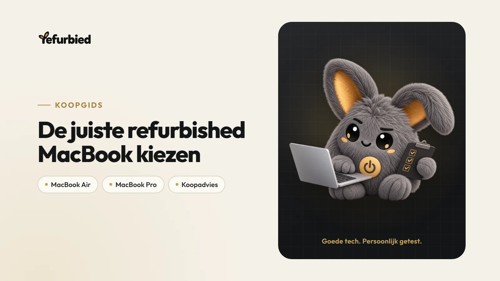 Welke refurbished MacBook past bij jou?