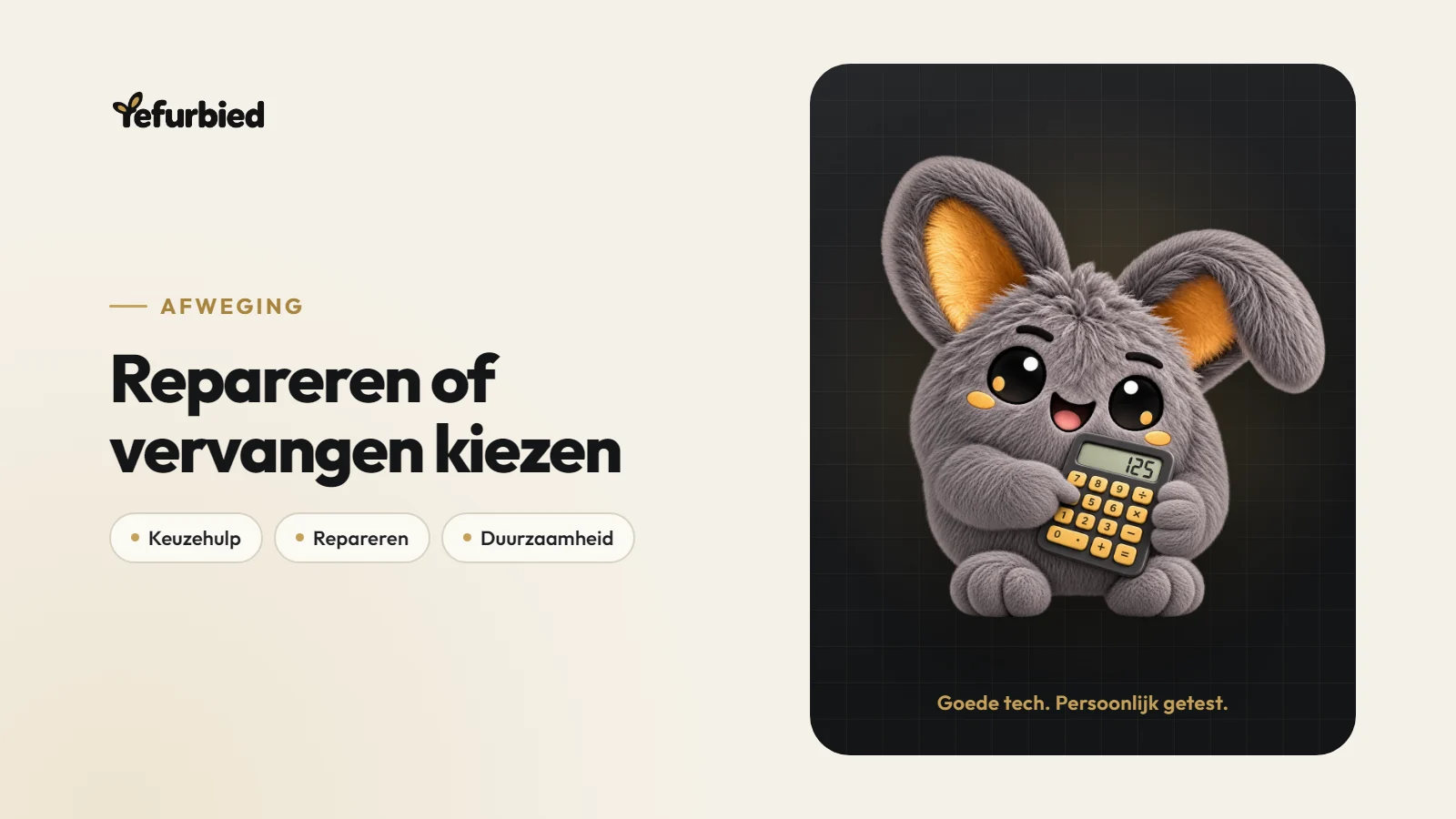 Repareren of vervangen: zo maak je de juiste keuze